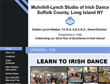 Tablet Screenshot of mulvihill-lynchschool.com
